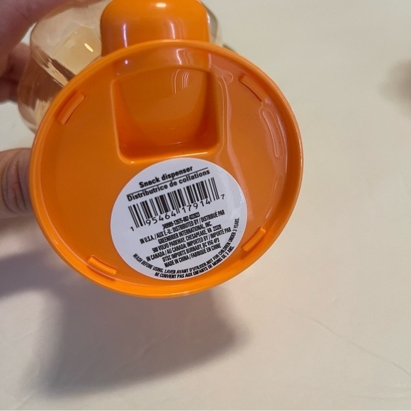 Mini Gumball Dispenser Pumpkin Halloween Fall Thanksgiving SET OF TWO New Orange - Picture 5 of 7